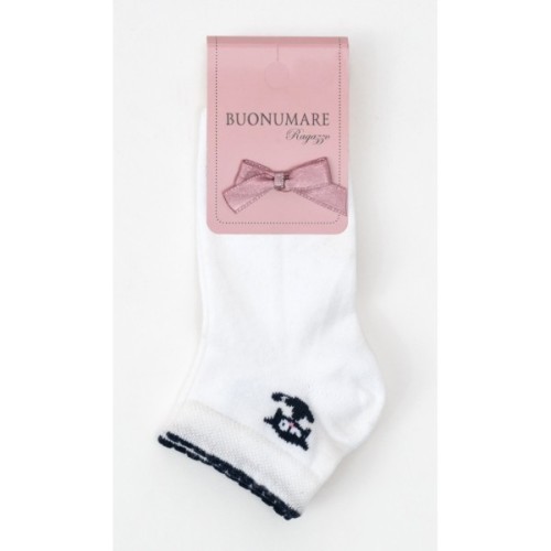 Шкарпетки дитячі BNM з котиком (M0C0201-0138-7G-white)