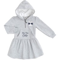 Плаття дитяче POP FASHION з капюшоном (6728-110G-gray)