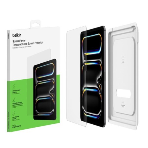 Скло захисне Belkin TemperedGlass iPad Pro 13 (2024 M4) (OVI006HQ)