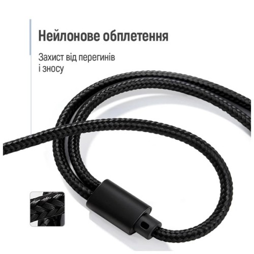 Перехідник ColorWay 3.5мм AM to 2*3.5 мм AF, 0.28m (CW-AD-J2FJ)
