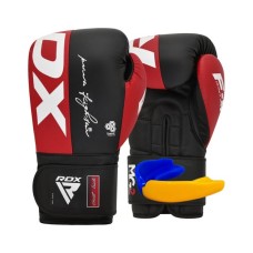 Боксерські рукавички RDX REX F4 Red/Black 12 унцій (BGR-F4R-12OZ) Боксерські рукавички RDX REX F4 Red/Black 12 унцій (BGR-F4R-12OZ)