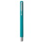 Ручка пір'яна Parker VECTOR 17 Blue-Green FP M Картриджі Parker Quink /5шт. сині змивані блістер (05 616b)