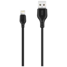 Дата кабель USB 2.0 AM to Lightning 1.0m 2.1A black XO (XO-NB-103-L-1-BK)