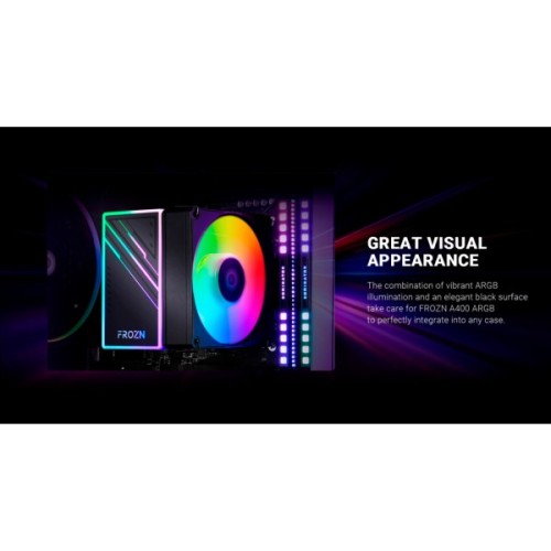 Кулер до процесора ID-Cooling FROZN A400 ARGB
