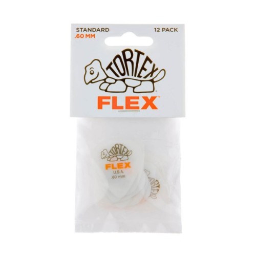 Медіатор Jim Dunlop Tortex Flex Standard Pick .60mm 12 шт. (428P.60)