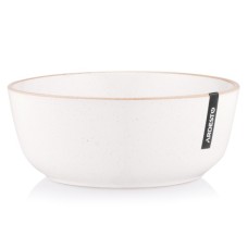 Салатник Ardesto Apulia 720мл, 16.2см, кераміка, кремовий (AR2916AC)