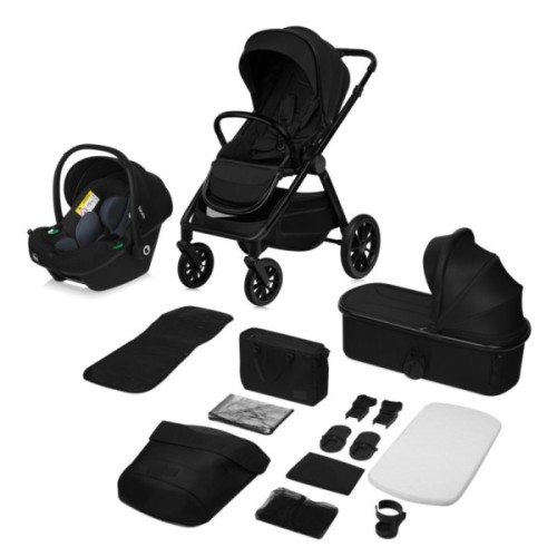 Коляска Lionelo 3 в 1Layla Black Onyx (LO-LAYLA 3IN1 BLACK ONYX)