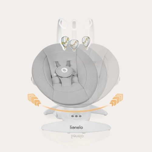 Крісло-гойдалка Lionelo Iris Grey concrete (LO-IRIS GREY CONCRETE)