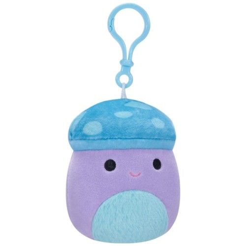 М'яка іграшка Squishmallows на кліпсі – Гриб Пайл 9 см (SQCP00149)