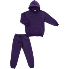 Спортивний костюм дитячий A-Yugi флісовий (7205-140G-lilac)