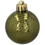 Ялинкова іграшка Chomik пластикові кульки 16 шт, 4 см, зелені і білі (5900779877351_2)