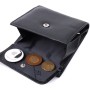 Гаманець ST Leather З натуральної шкіри Чорний (22719)