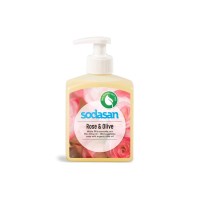 Рідке мило Sodasan органічне Rose-Olive тонізуюче 300 мл (4019886076364)