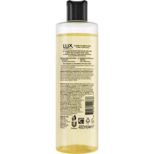 Гель для душу Lux Botanicals Іланг-іланг та центелла 480 мл (8720181499838)
