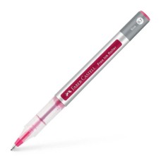 Ролер Faber-Castell Free Ink rollerball, колір чорнила темно-червоний, 0,7 мм, одноразова (29132)