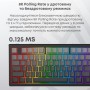 Клавіатура Ajazz AK820 V2 White Peach Switch Wireless/Bluetooth/USB UA White (AK820-V2-WP-S-W)