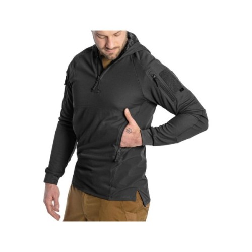 Кофта Helikon-Tex Range Hoodie TopCool чорна M (BL-BRH-TC-01-B04)