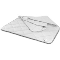 Ковдра MirSon антиалергенна EcoSilk №1301 Bianco Демісезонна 172x205 см (2200001526976)