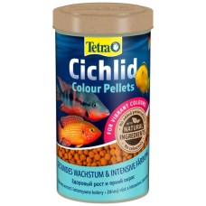 Корм для риб Tetra Cichlid Colour для всіх цихлід для яскравості забарвлення гранули 500 мл (4004218812826)