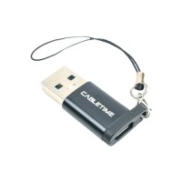 Перехідник USB 3.0 AM to USB-C F Cabletime (CA913701)