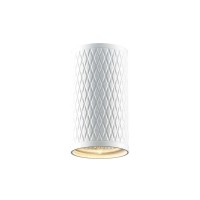 Світильник точковий Videx під лампу GU10 SPF02A накладний біла призма (VL-SPF02A-WP)