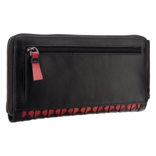 Гаманець Visconti BR76 Black/Cherry