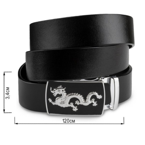 Ремінь Vintage Чоловічий Чорний (20256)