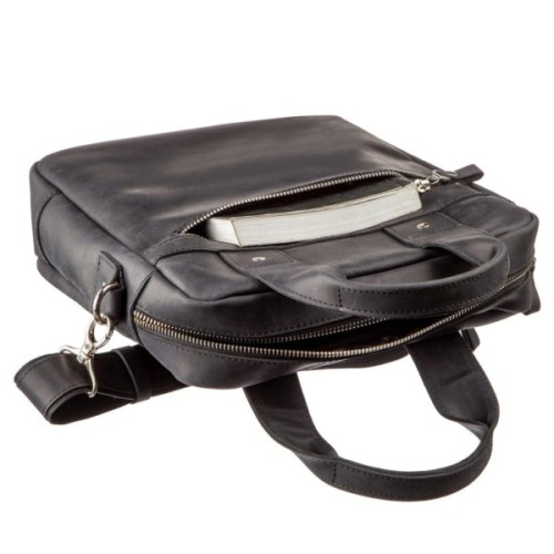 Сумка Shvigel Під А4 матова Чорна (11169)