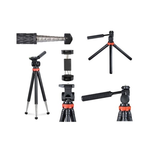 Набір блогера Hama Smartphone Tripod 106 2D, 25.5 -106 cm, black (00004631)