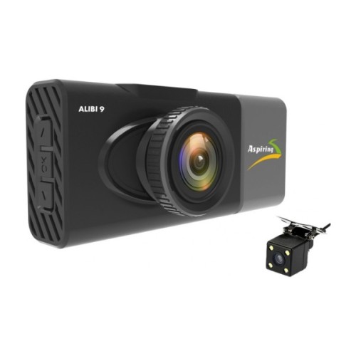 Відеореєстратор Aspiring Alibi 9 GPS, 3 Cameras, Speedcam (Aspiring Alibi 9 GPS, 3 Cameras, Speedcam)