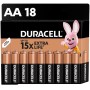 Батарейка Duracell AA лужні 18 шт. в упаковці (5000394107519 / 5006192)