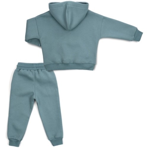 Спортивний костюм дитячий Toontoy флісовий (24292-116-green)