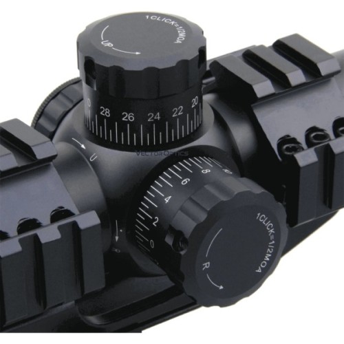 Оптичний приціл Vector Optics Mustang 1-4x24 (30 мм) illum. FFP (SCFF-36)