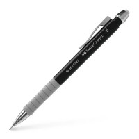 Олівець механічний Faber-Castell Apollo Black, корпус чорний (0,7 мм) (29165)