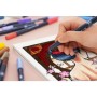 Художній маркер Faber-Castell набір двосторонніх Goldfaber Gofa Sketch Markers Manga, 6 кольорів (32547)