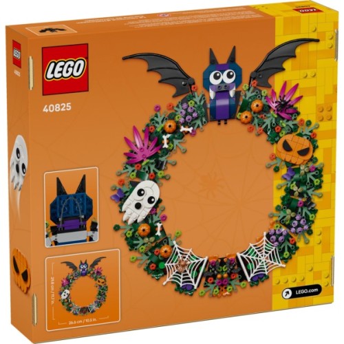 Конструктор LEGO Iconic Вінок на Гелловін (40825)