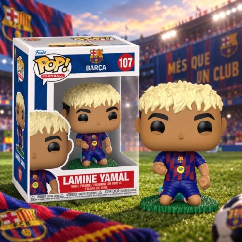 Фігурка Funko Pop серії Футбол: Барселона S2 - Ламін Ямаль (93701)