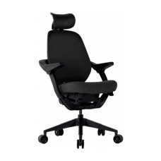 Офісне крісло GT Racer B-6333 Dark Gray/Black (B-6333 Fabric Dark Gray/Black)