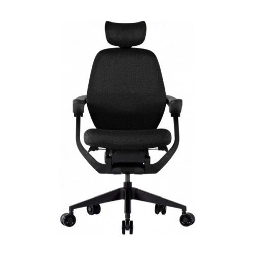 Офісне крісло GT Racer B-6333 Dark Gray/Black (B-6333 Fabric Dark Gray/Black)