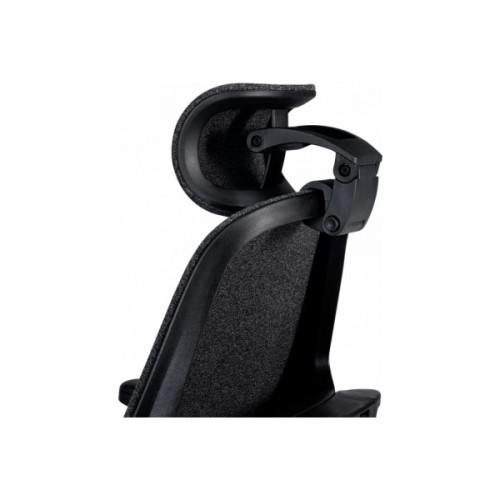 Офісне крісло GT Racer B-6333 Dark Gray/Black (B-6333 Fabric Dark Gray/Black)