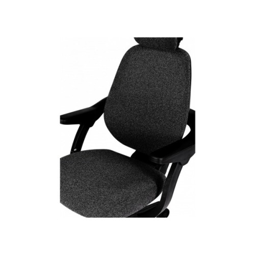 Офісне крісло GT Racer B-6333 Dark Gray/Black (B-6333 Fabric Dark Gray/Black)