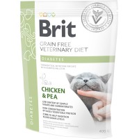 Сухий корм для кішок Brit GF VetDiets Cat Diabets 400 г (8595602528530)