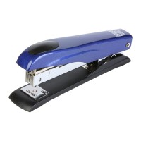 Степлер Buromax металевий, до 50 аркушів, (скоби №23, 24, 26), 167 х 36 х 57 мм, синій (BM.4251-02)