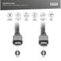 Дата кабель USB-C to USB-C 1.0m USB 4.0 black Digitus (DB-300443-010-S)