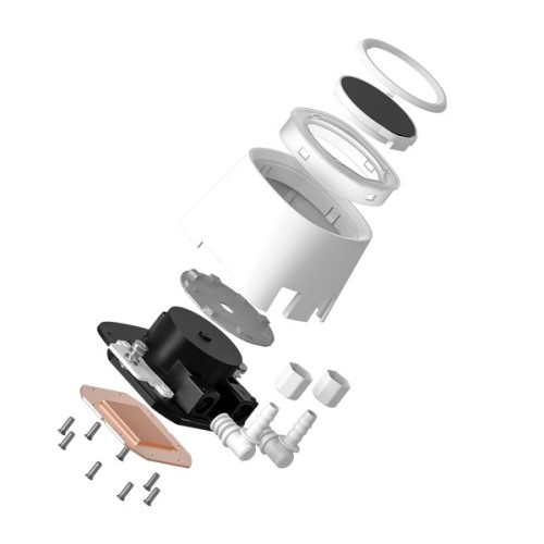 Система рідинного охолодження ID-Cooling FX360 LCD PE WHITE