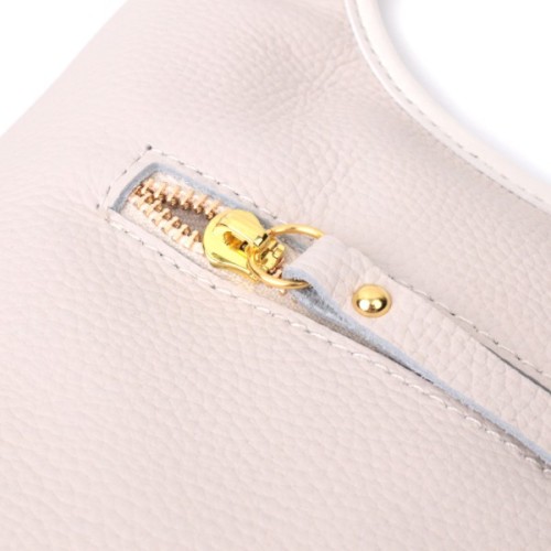 Сумка Vintage З натуральної шкіри Біла (22628)