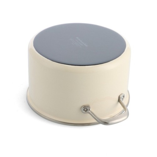 Каструля KitchenAid Steel Core 24 см 6 л мигдалевий крем (CC003269-001)