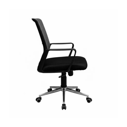 Офісне крісло Richman Фрайдей Хром М-1 (Tilt) Сітка чорна/сіра (R00000056032)