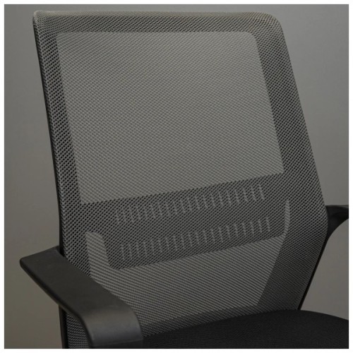 Офісне крісло Richman Фрайдей Хром М-1 (Tilt) Сітка чорна/сіра (R00000056032)