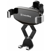 Універсальний автотримач ColorWay Gravity Mechanical Car Mount Black (CW-CHG18-BK)